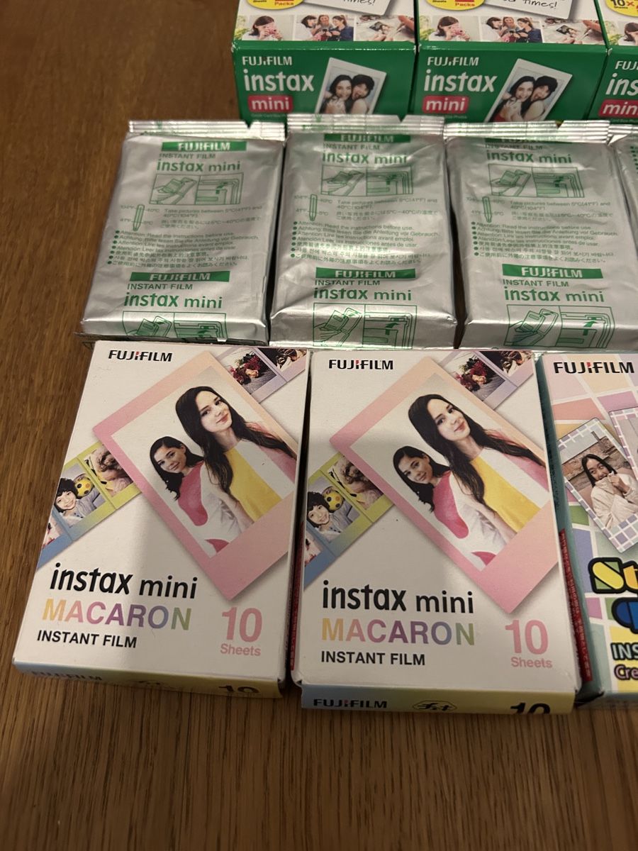 Fujifilm Instax Mini Film Konvolut diverse Sorten neu (Neuf avec ...