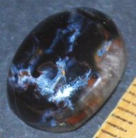 Cabochon L-3696 – Pietersit Edelstein 14x10mm