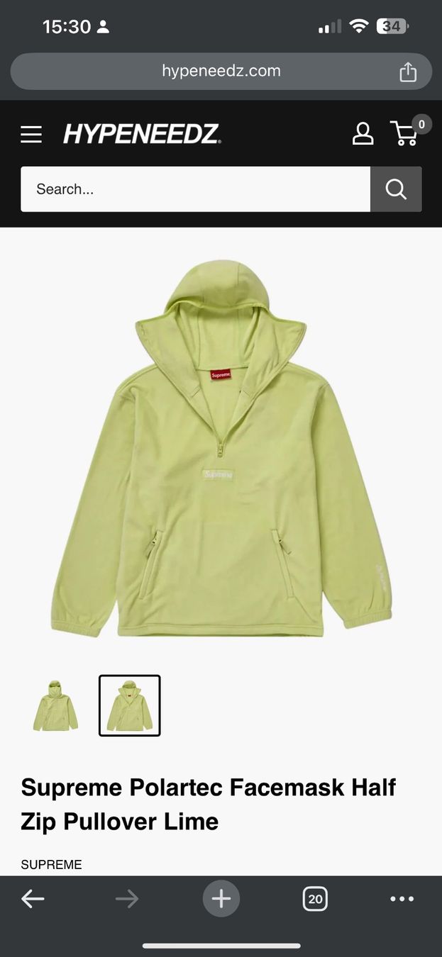 Maglioni & Felpe: Supreme fleece hoodie – Nuovo (secondo la descrizione) da Zürich venduto da wut_25df 7