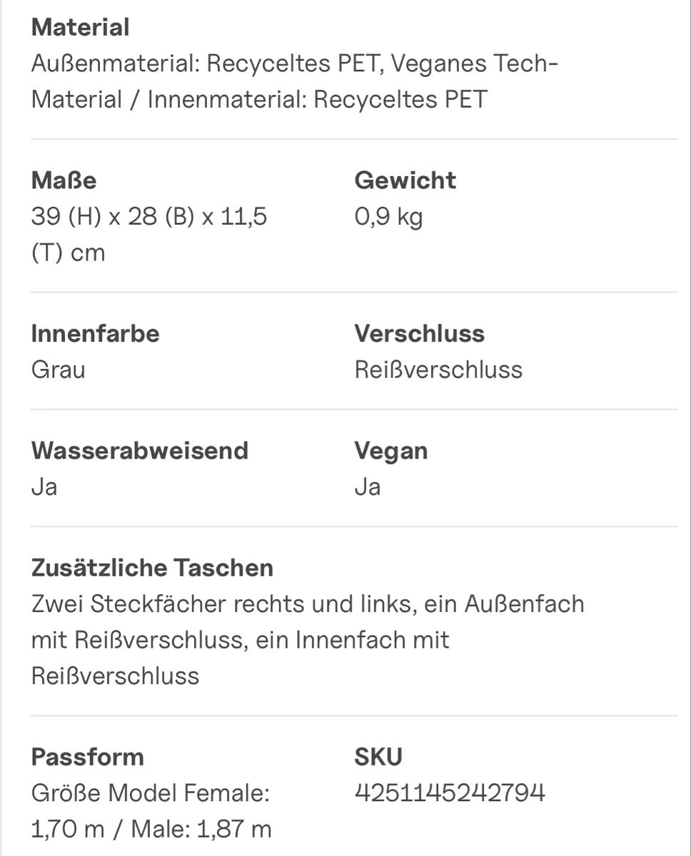 Kapten & Son Zaini: Kapten & son Rucksack – Usato da Boswil venduto da nic_ba01 5