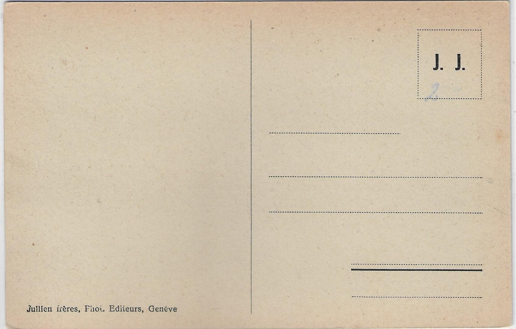 Cartoline postali: Gruyeres - Vue generale – Usato da Ettingen venduto da Kartenplanet 1