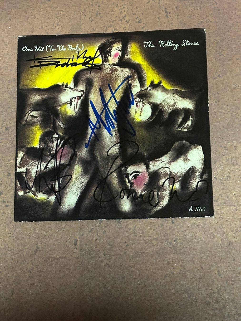 Autografi: Signierte Single von den Rolling Stones – Usato da rafz venduto da Ttt0071