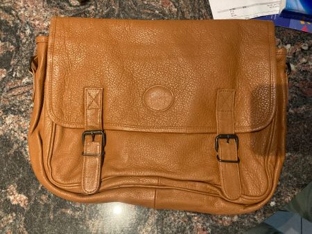 Umhängetasche aus weichem Leder