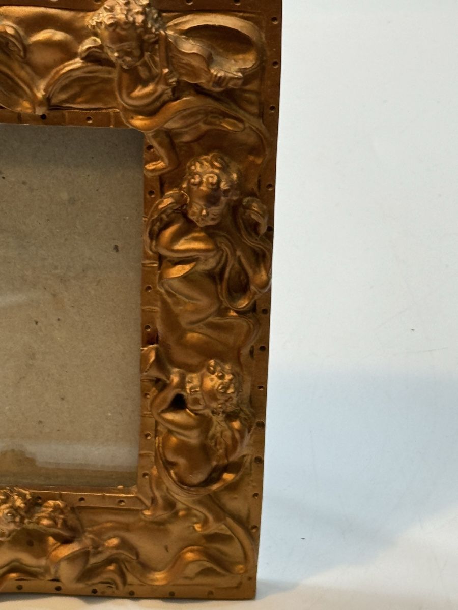 Cadres de tableaux: Goldener Bilderrahmen Ständer Engel      BR-001 – D'occasion à Grenchen par swiss.antiques 2