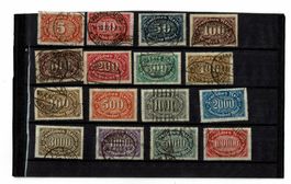 Briefmarken Deutsches Reich 1922