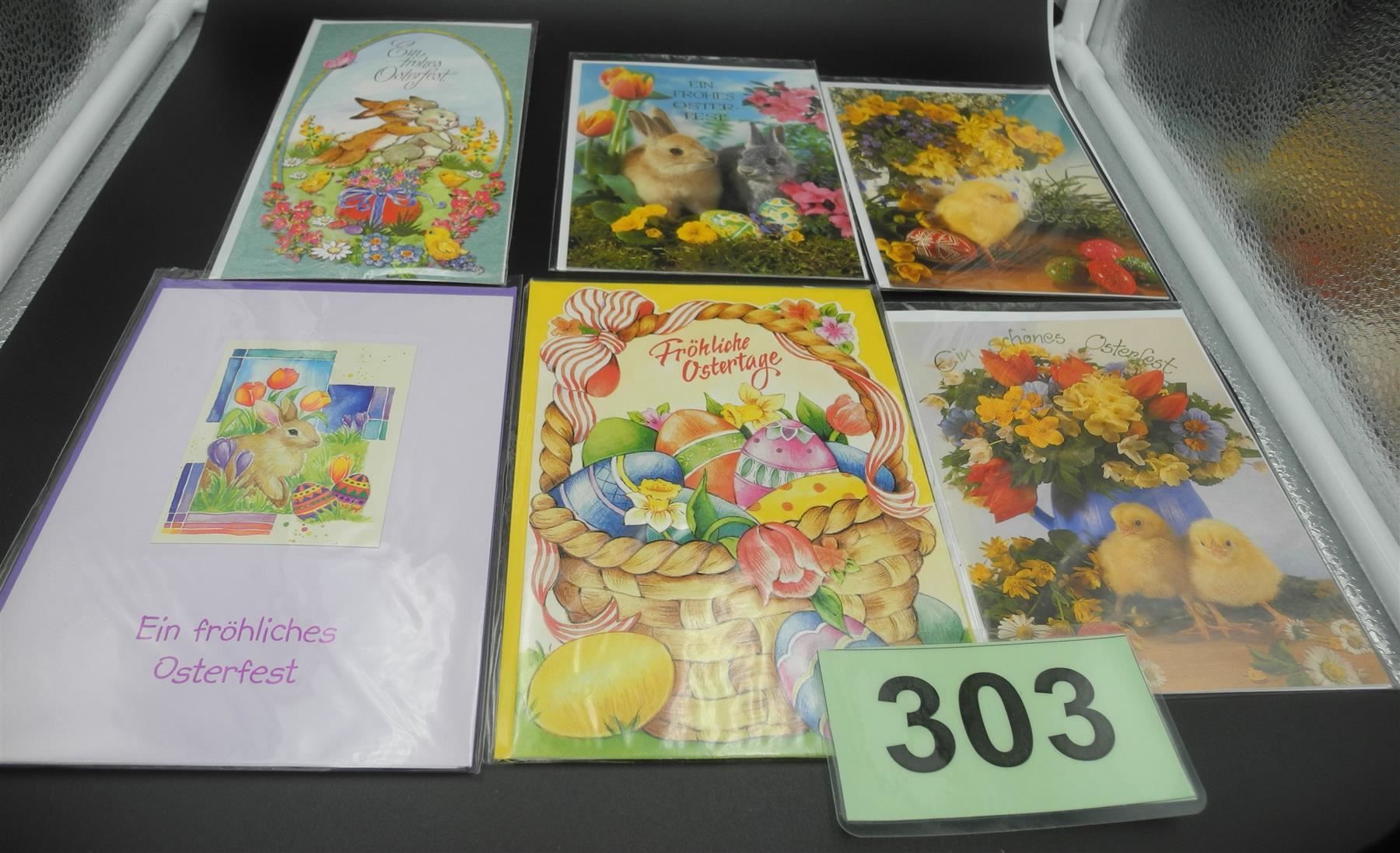 Cartoline: 6 Osterkarten, Nr. 303 – Nuovo e nell'imballaggio originale da Kottwil venduto da Crazyrolf 1