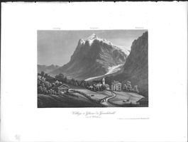Grindelwald Aquatinta von Dikenmann grosse Ansicht