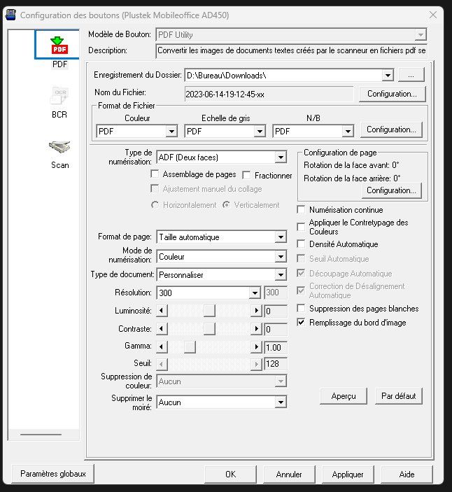 Plustek Scanner: Scanner Plustek AD450 A4/letter – Gebraucht aus Apples von  3