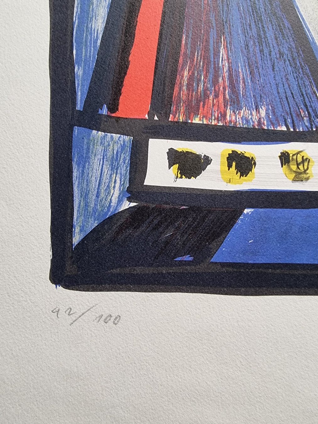 Grafiken & Lithographien: HANS WEIDMANN SERIGRAPHIE SIGNIERT NUMMERIERT – Gebraucht aus Gersau von kunst-online 3