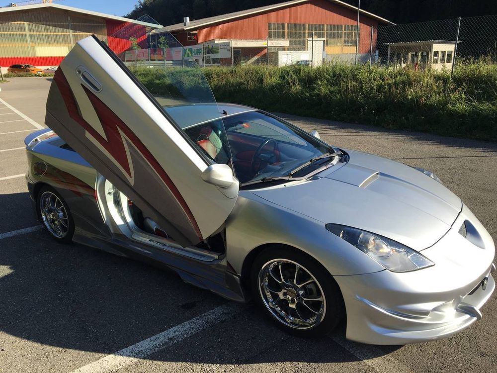 Toyota Automobili: Toyota Celica VVT-i  Tuning Car - Lambo-Style-Doors ab MFK – Usato da Schaffhausen venduto da Wheezel08 1