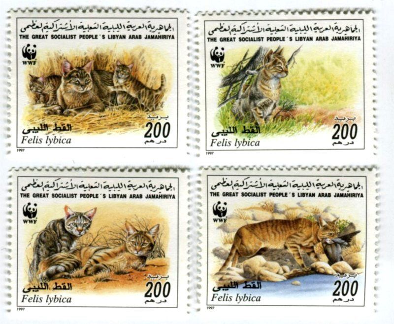 Alle Briefmarken: Briefmarken "Wildkatze". Libyen – Neu und originalverpackt aus Basel von Butsch5