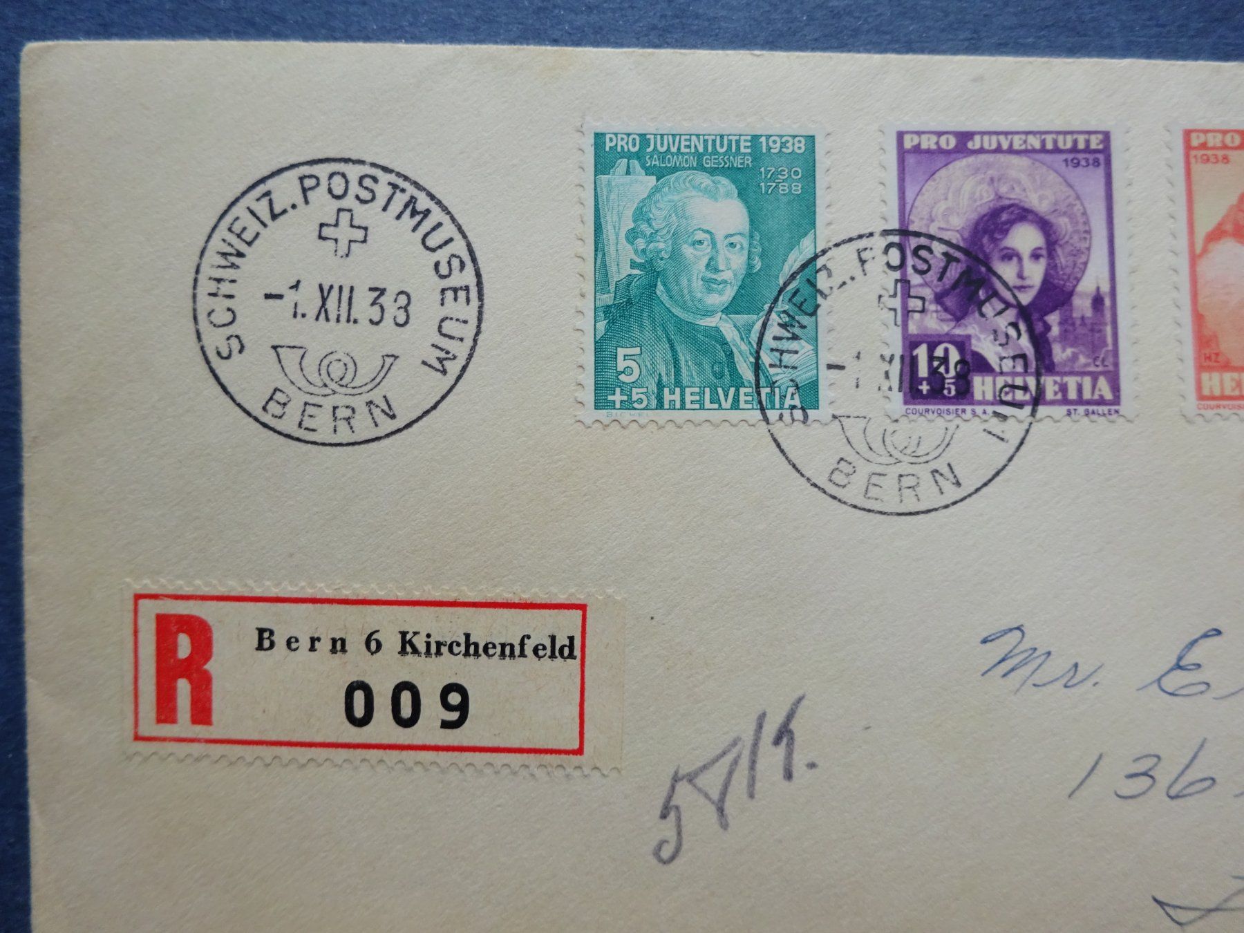 Tutti i francobolli: 1938 Pro Juventute FDC – Usato da Appenzell-Steinegg venduto da adi1975 2
