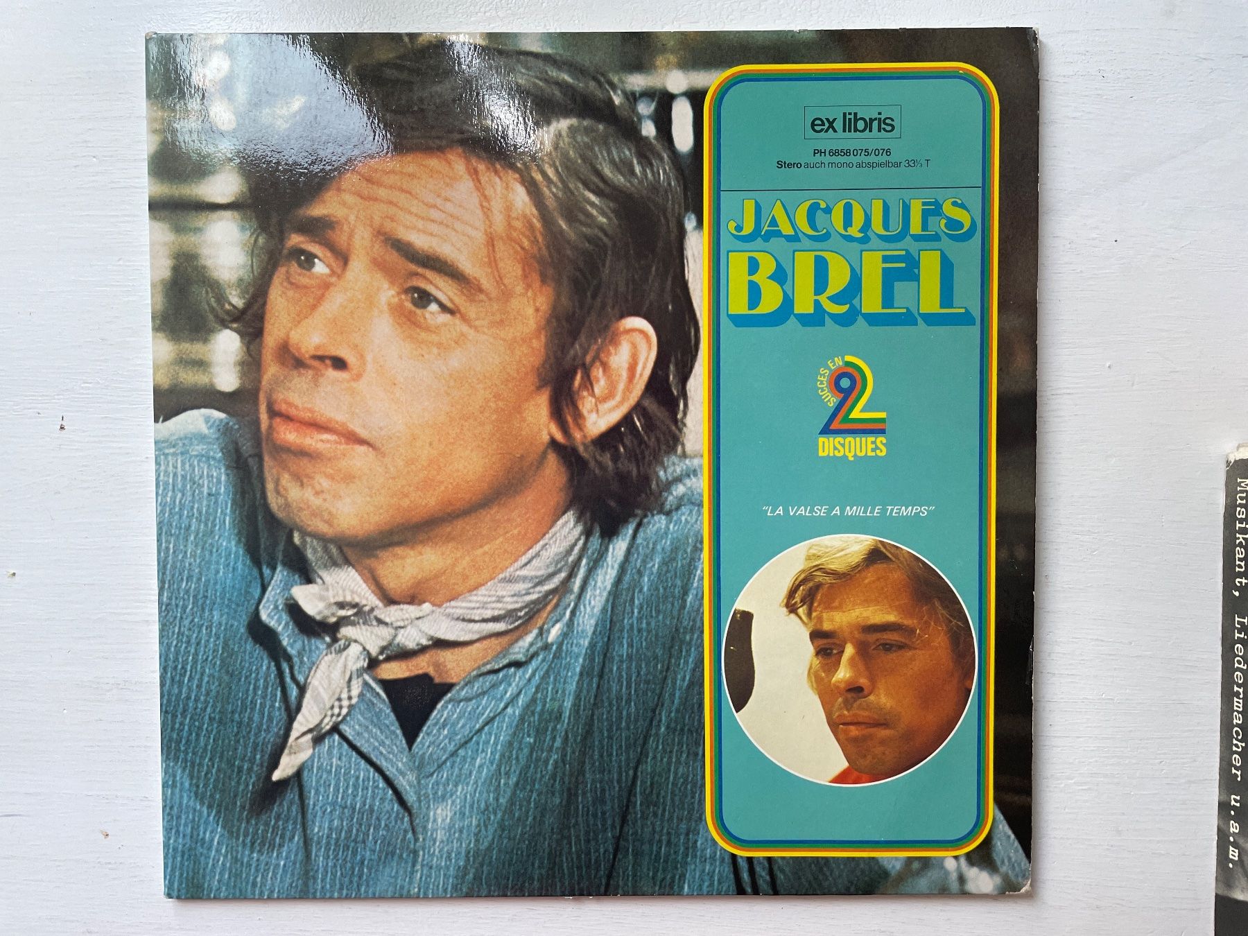 Dischi in vinile: Jacques Brel - La valse a mille temps - Doppel-LP – Usato da Zürich venduto da Andy_t71