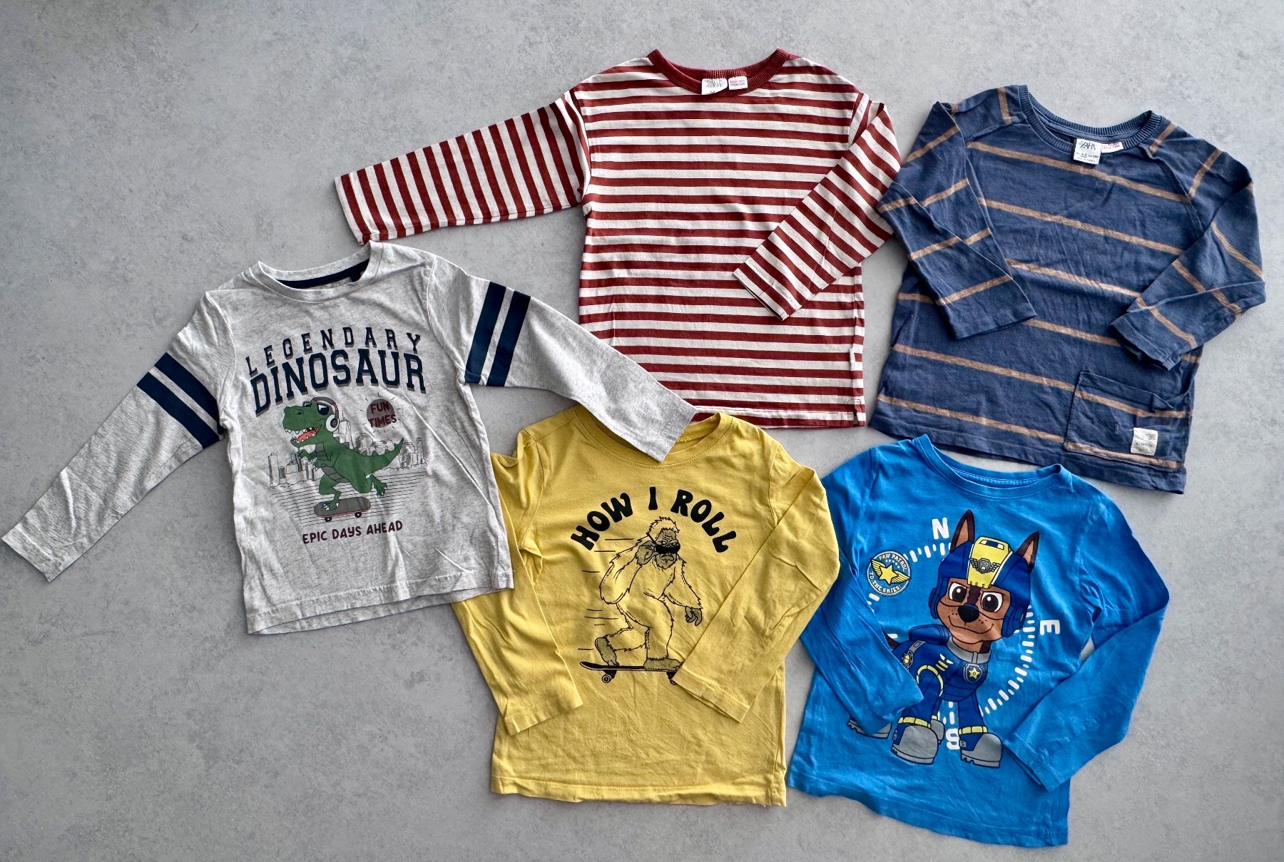 Camicie, T-shirt & Polo: Langarm T-Shirt Set 110 – Usato da Bonaduz venduto da lut_6rts