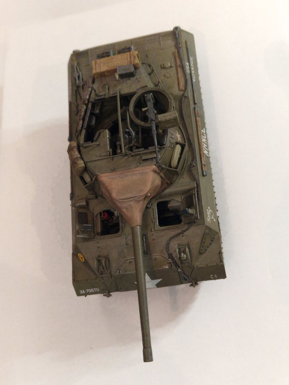 Kit di modellismo & Modellini statici: 1/35 M18 Hellcat tank gebaut – Usato da Ponte Capriasca venduto da nikfolle 2