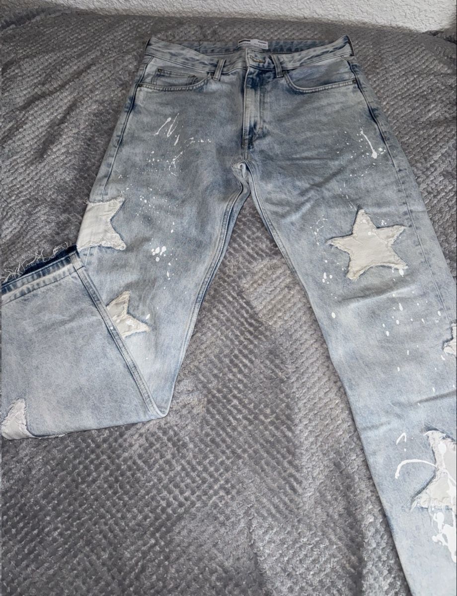 Jeans: Jeans bleu étoiles – Gebraucht aus Aigle von ama_n8k2 1
