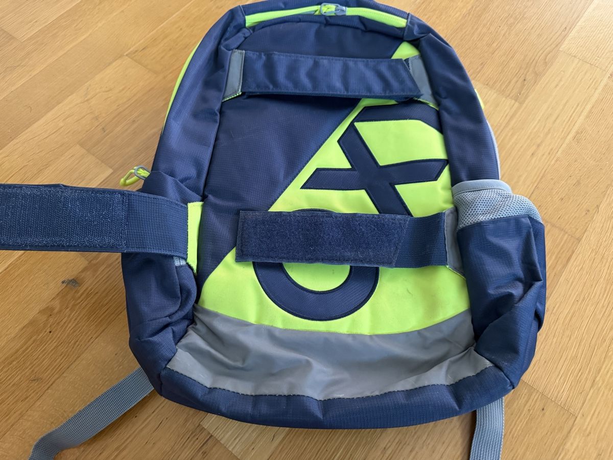 Borse & Zaini: Neuer Schulrucksack OXY Neongelb Blau – Nuovo (secondo la descrizione) da Bettlach venduto da Tradenet100 1