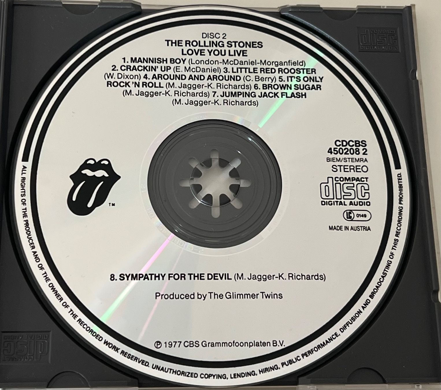 CD: Rolling Stones - Love You Live - CD Box – Usato da Altstätten SG venduto da sheamus 4