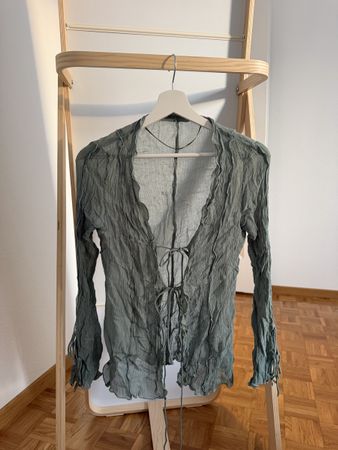 Zara Green Sheer Top – Size S