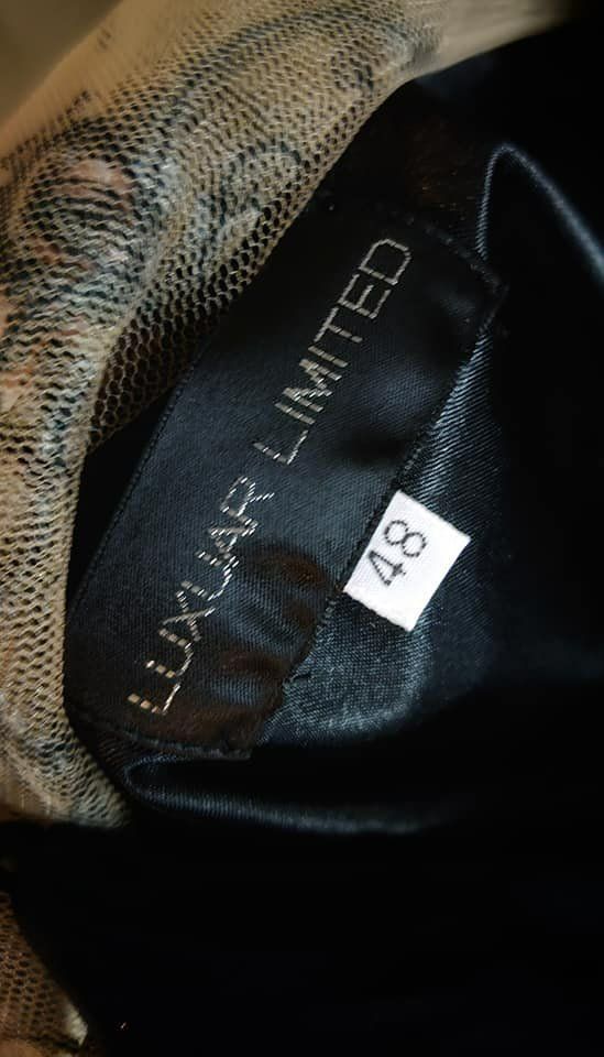 Kleider: Abendkleid in schwarz mit Tattoo-Optik – Neu (gemäss Beschreibung) aus Schaffhausen von AtelierPudesco 2