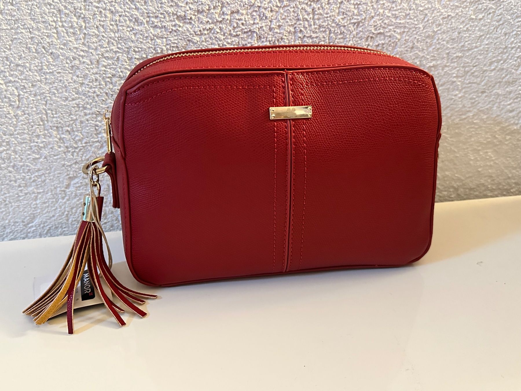 Manor Borse da donna: Rote Handtasche von Manor – Nuovo (secondo la descrizione) da Bülach venduto da Jubet