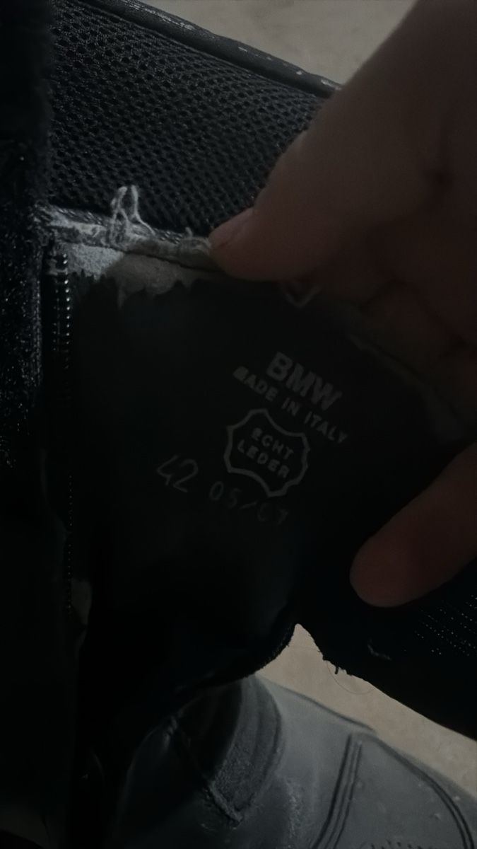 Herrenschuhe: BMW Echtleder Motorradstiefel – Gebraucht aus Lotzwil von kie_t777 5