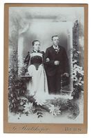 Originalfoto Fr. Bütikofer Bern Ehepaar