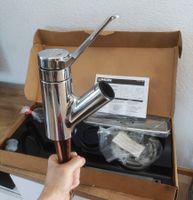 Edler Wasserhahn von Moen: One Touch. Neu