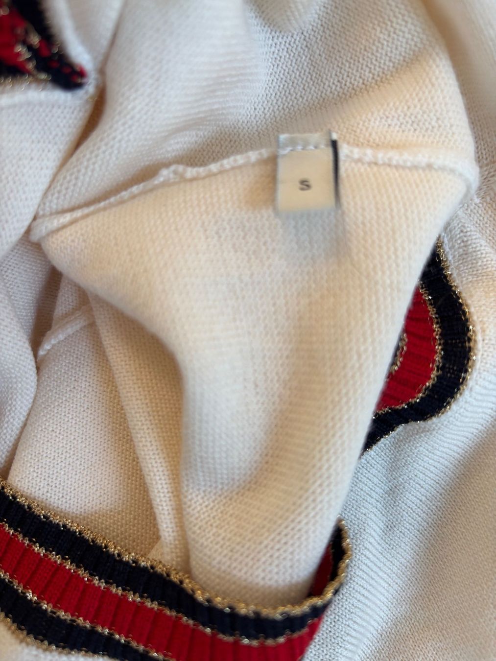Gucci Pullover & Sweatshirts: Gucci Pullover offwhite 34/36 , leichte Sommerwolle – Gebraucht aus Herrliberg von mayfi 7