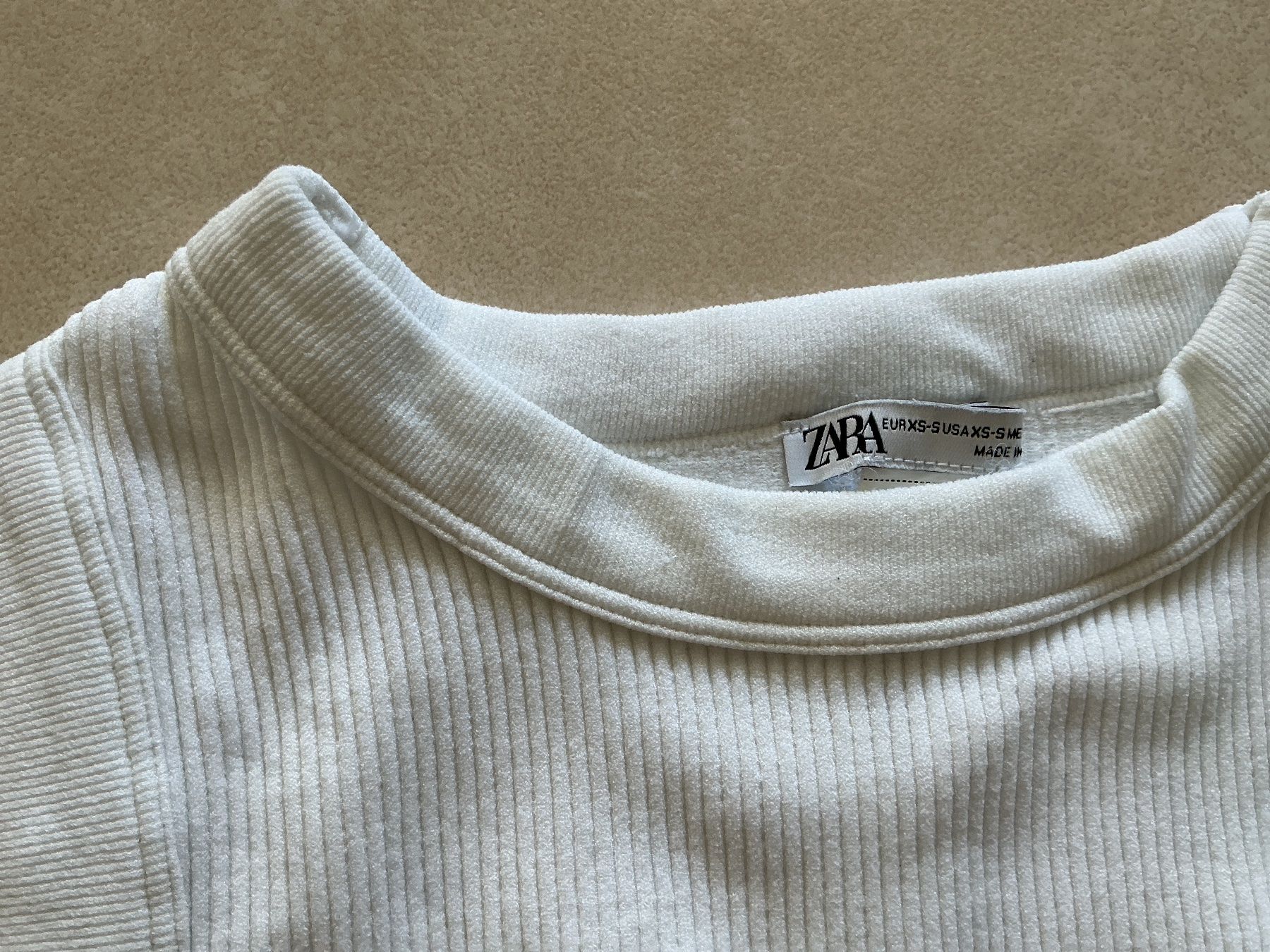 Zara Top: Damen Tanktop weiss Grösse XS – Usato da Frauenfeld venduto da Stehojen 4