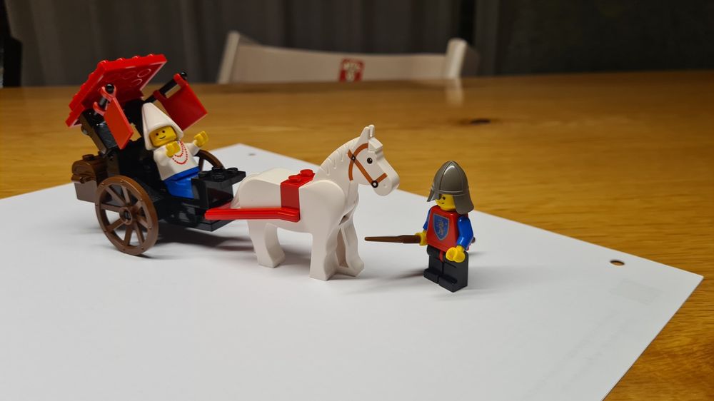 Lego Kutsche Ritter mit Prinzessin und Schatzkiste 6023 | Kaufen auf ...