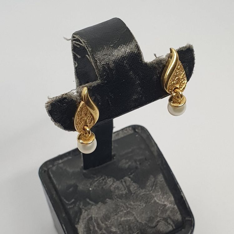 Orecchini pendenti & Orecchini a lobo: Echt 18K Gold - S.W.P. Ohrhänger – Usato da Luzern venduto da Goldhaus-Luzern 1