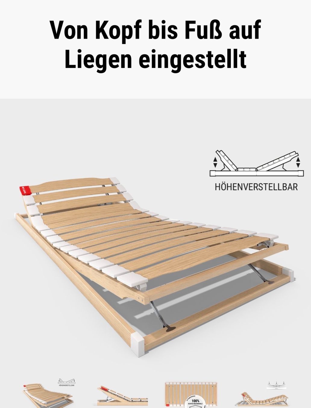 Lattenroste: Lattenrost, Bett1, Bodyguard, Gr. 90x200 – Neu (gemäss Beschreibung) aus Stein AG von Amic_5275