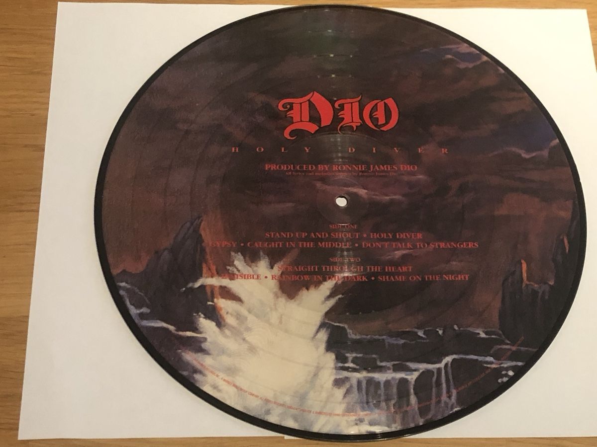 Vinyles: DIO. Pictures Disques. Holy Diver – D'occasion à Faulensee par Mizuno06 3