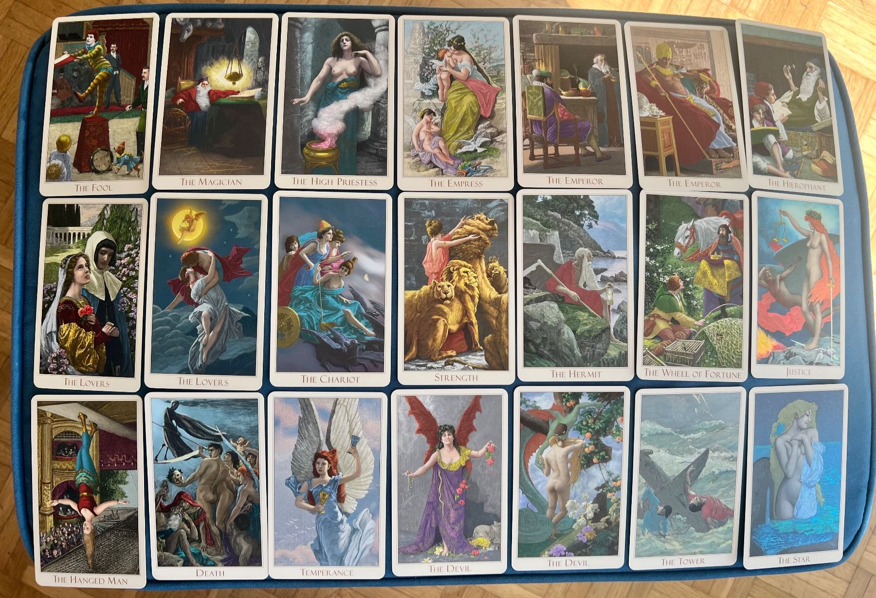 Spiele: SELTEN The Victorian Romantic Tarot Karten Deck Baba Studio – Neu (gemäss Beschreibung) aus Effretikon von YaMn 1