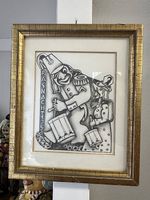 Altes Fasnachtsbild Plakette 1951