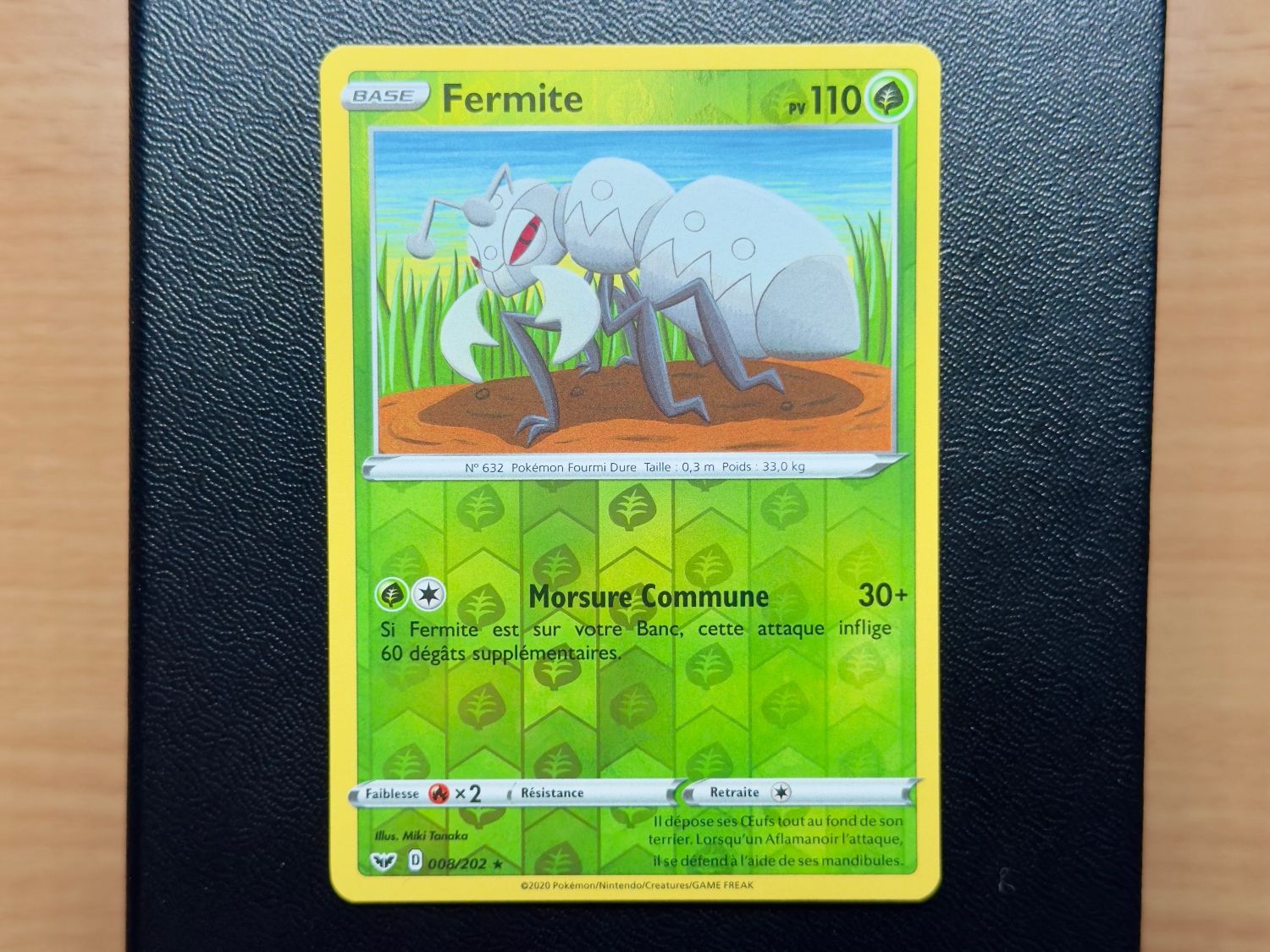 Pokémon Carte collezionabili: Fermite Reverse (008/202) - Épée et Bouclier - SSH FR - EB01 – Usato da Chézard-St-Martin venduto da Kro_Cards