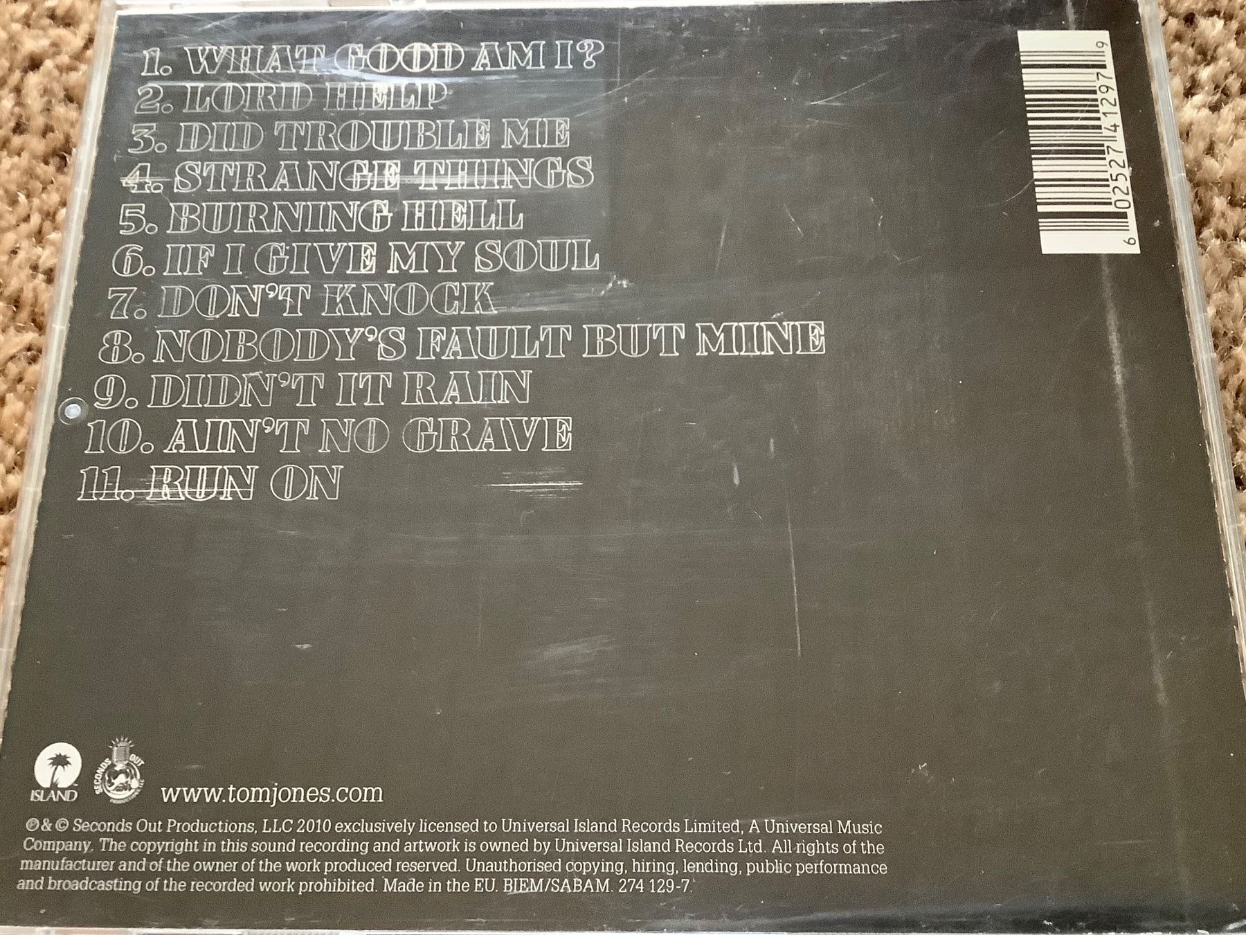 CDs: Tom Jones * Praise & Blame – Gebraucht aus herzogenbuchsee von HIFIANER 1