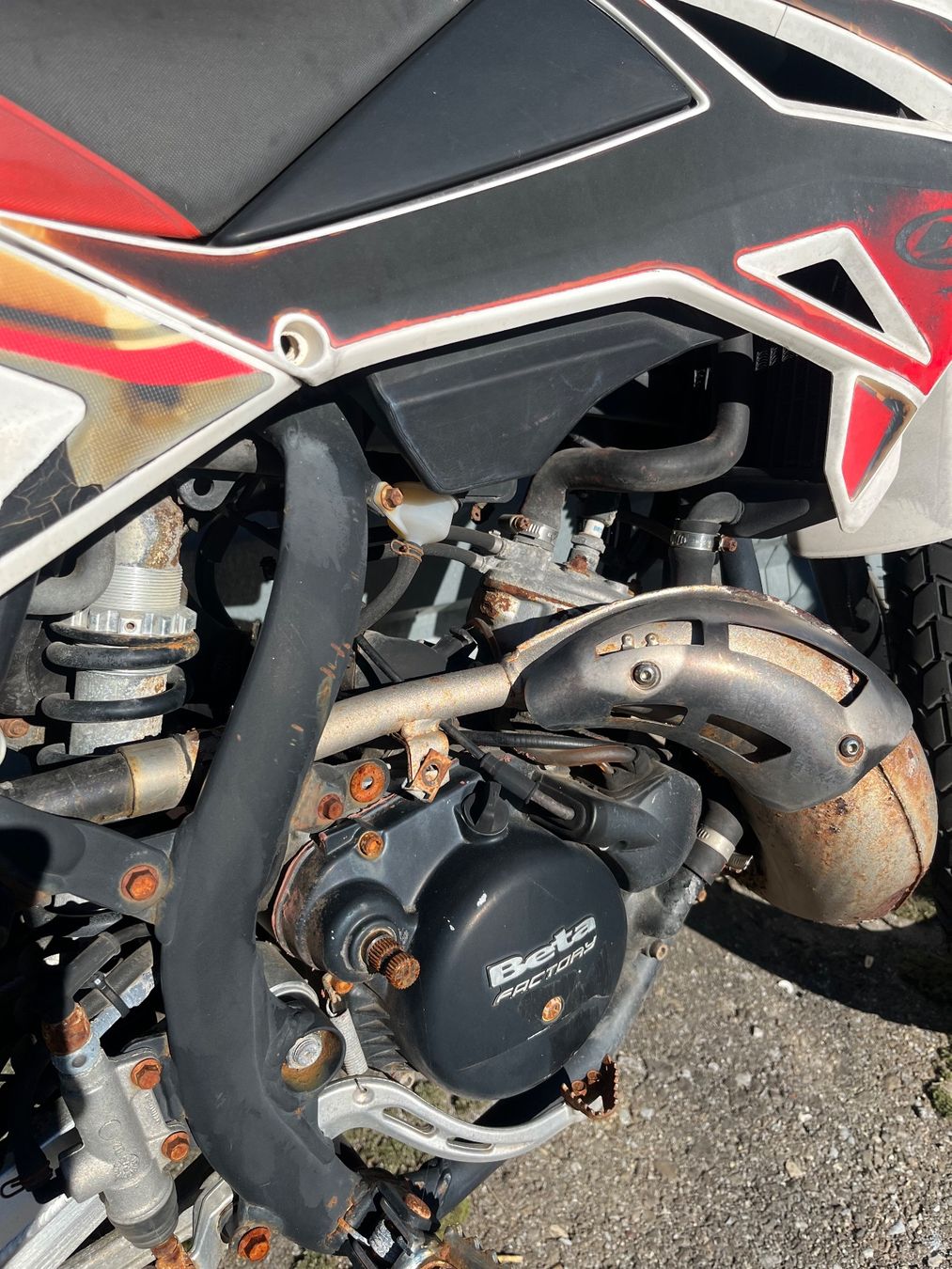 Beta Enduro: Beta RR50, als Ersatzteilspender – Difettoso da Boltigen venduto da Zeller4 2