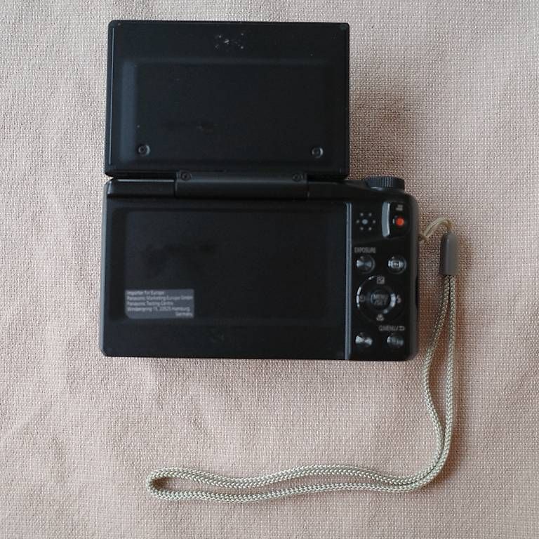 Fotocamera: Panasonic Lumix TZ57 Black – Usato da Genève venduto da fotos.grafo 1