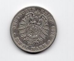 (682) Bayern, 2 Mark 1876,