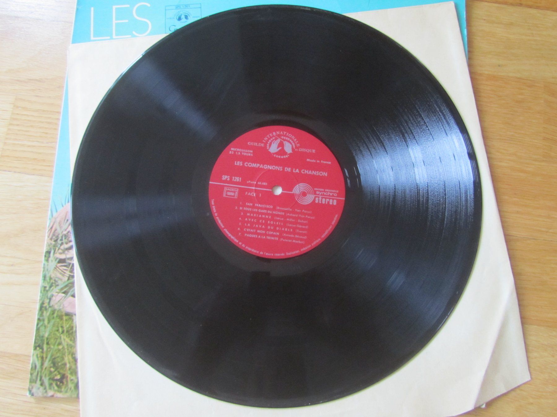 Schallplatten: Original Schallplatte: Les Compagnons de la Chanson – Gebraucht aus Seengen von mikelele 1