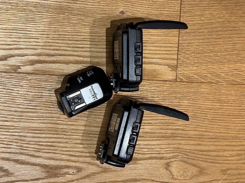 Flash: PocketWizard Set für Nikon  1x MiniTT1 & 2x FlexTT5 – Usato da Baar venduto da bobo_97 1