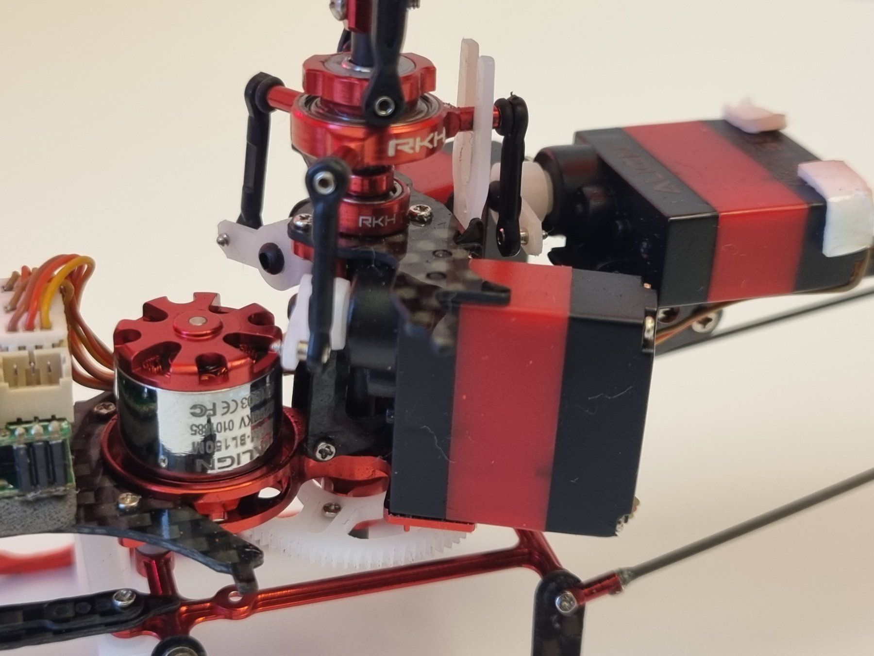 Align Modellismo RC: Align T-REX 150X DFC Voll-Tuning Red Monster – Usato da Villigen venduto da Tilt 3