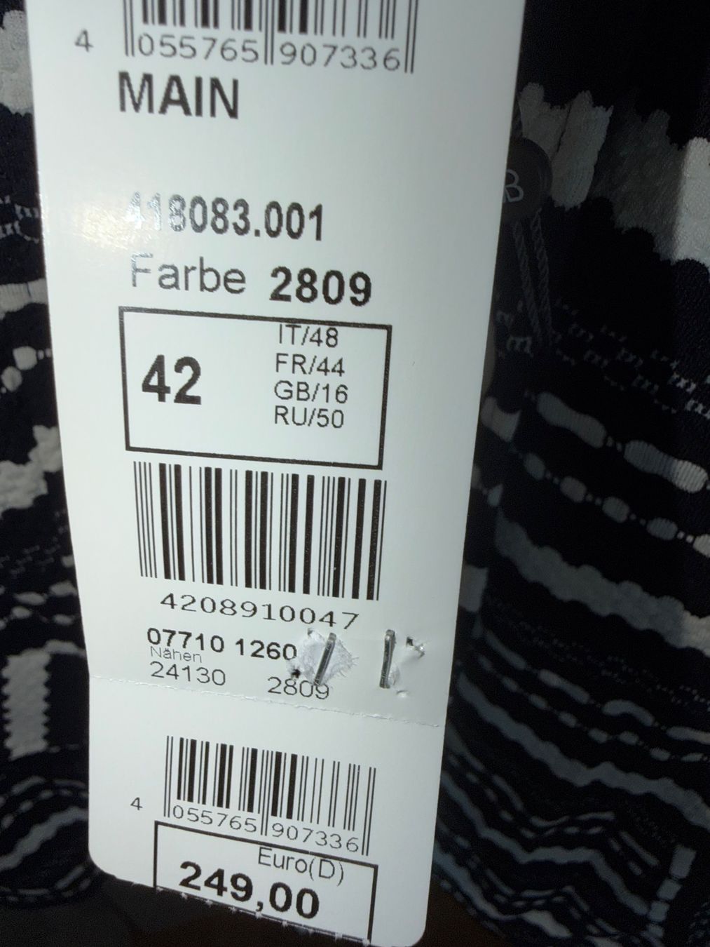 Vestes: Jacke BASLER 42 neu – Neuf (Voir description) à Dornach par samuti 2