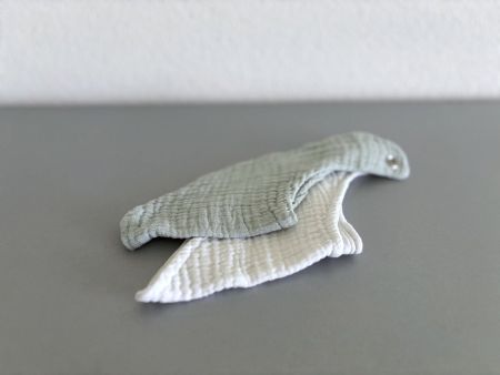 Baby Kragen Halstuch Sabberlatz Lätzchen Baumwolle Musselin