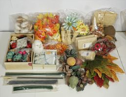 Konvolut Deko- oder Bastelmaterial Herbst - Maritim