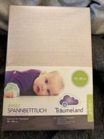 Spannbetttuch 40x90 beige