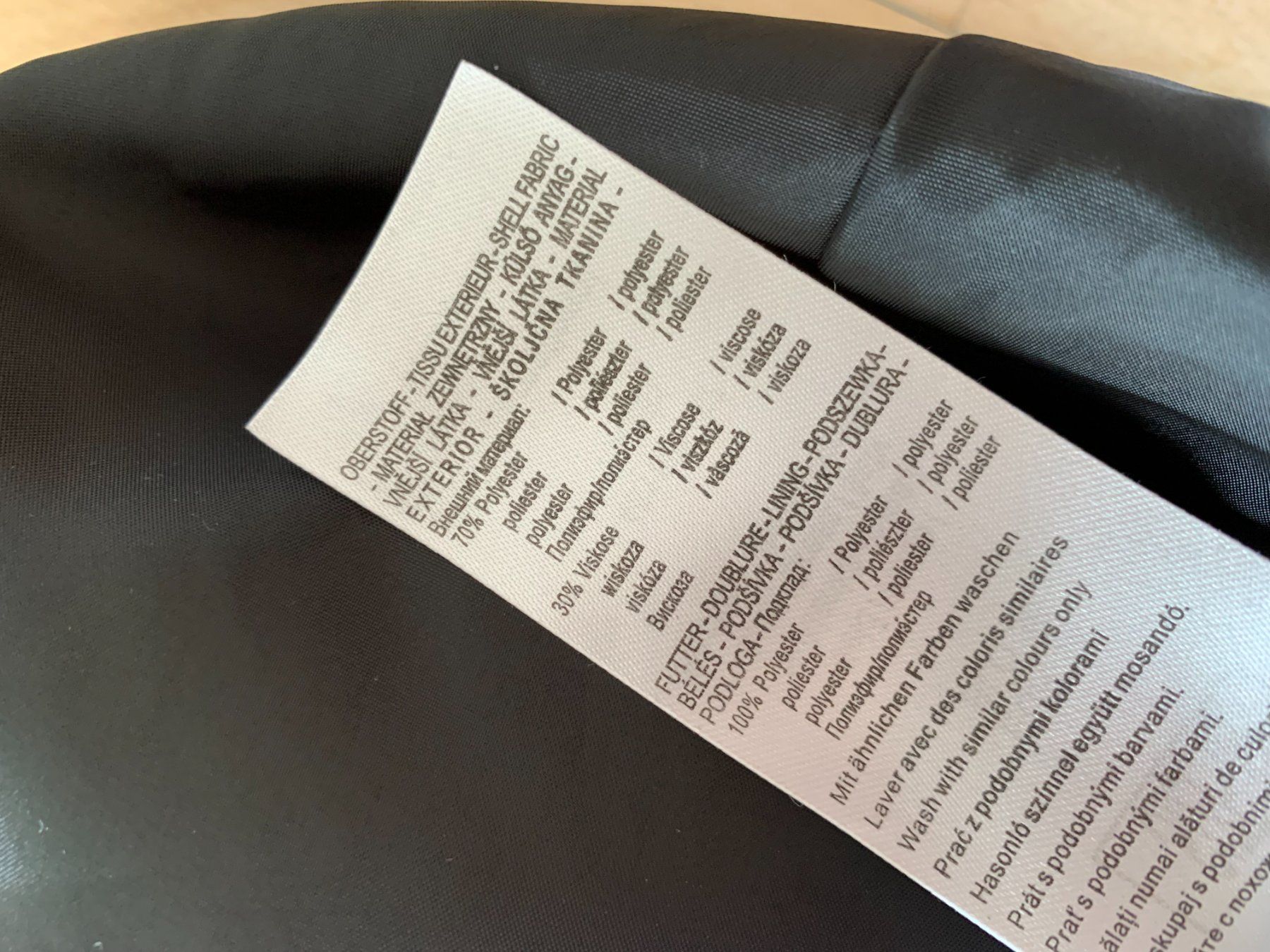 Orsay Vestiti: Orsay Damen Kleid, Gr. 34, Dunkelgrau – Nuovo (secondo la descrizione) da Worb venduto da farben20zauber 7