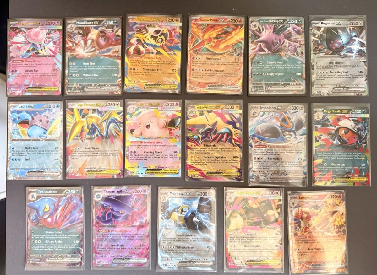 Pokémon Carte collezionabili: Pokemon Karten Sammlung - Diverse EX & Seltene Karten – Nuovo (secondo la descrizione) da Winterthur venduto da marko.79